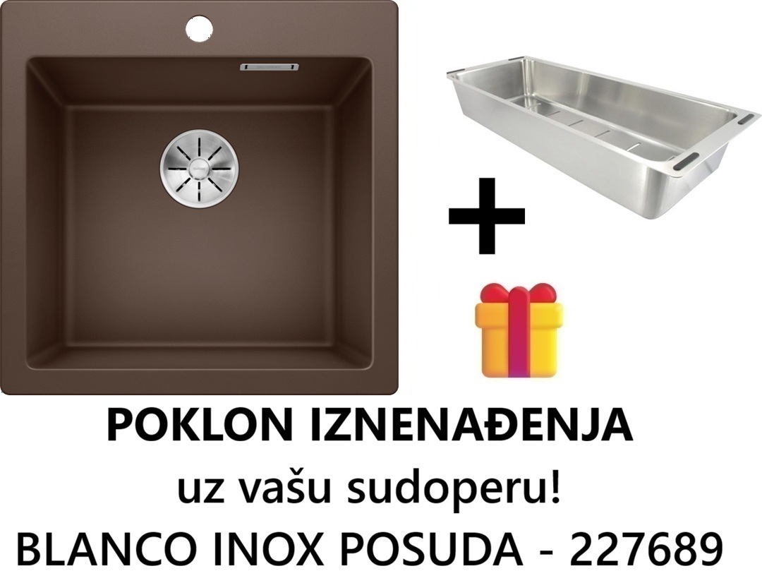 BLANCO PLEON 5 KAFA 515x510/220 mm 