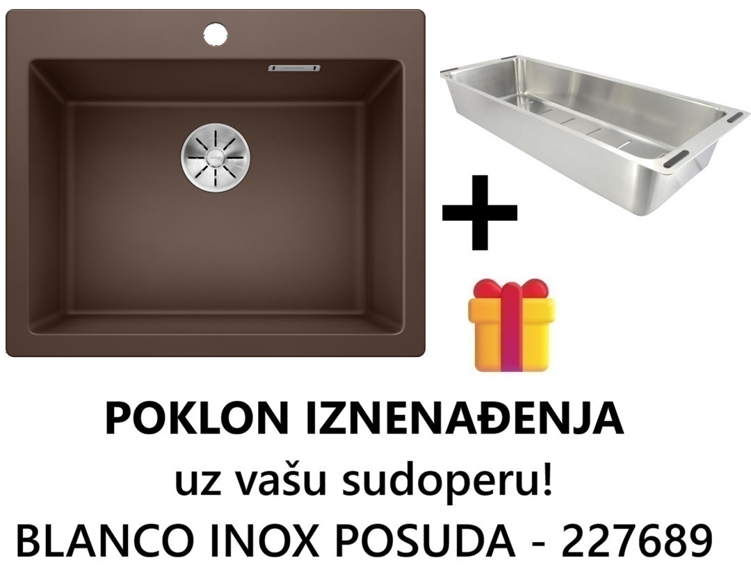 BLANCO PLEON 6 KAFA 615x510/220 mm 