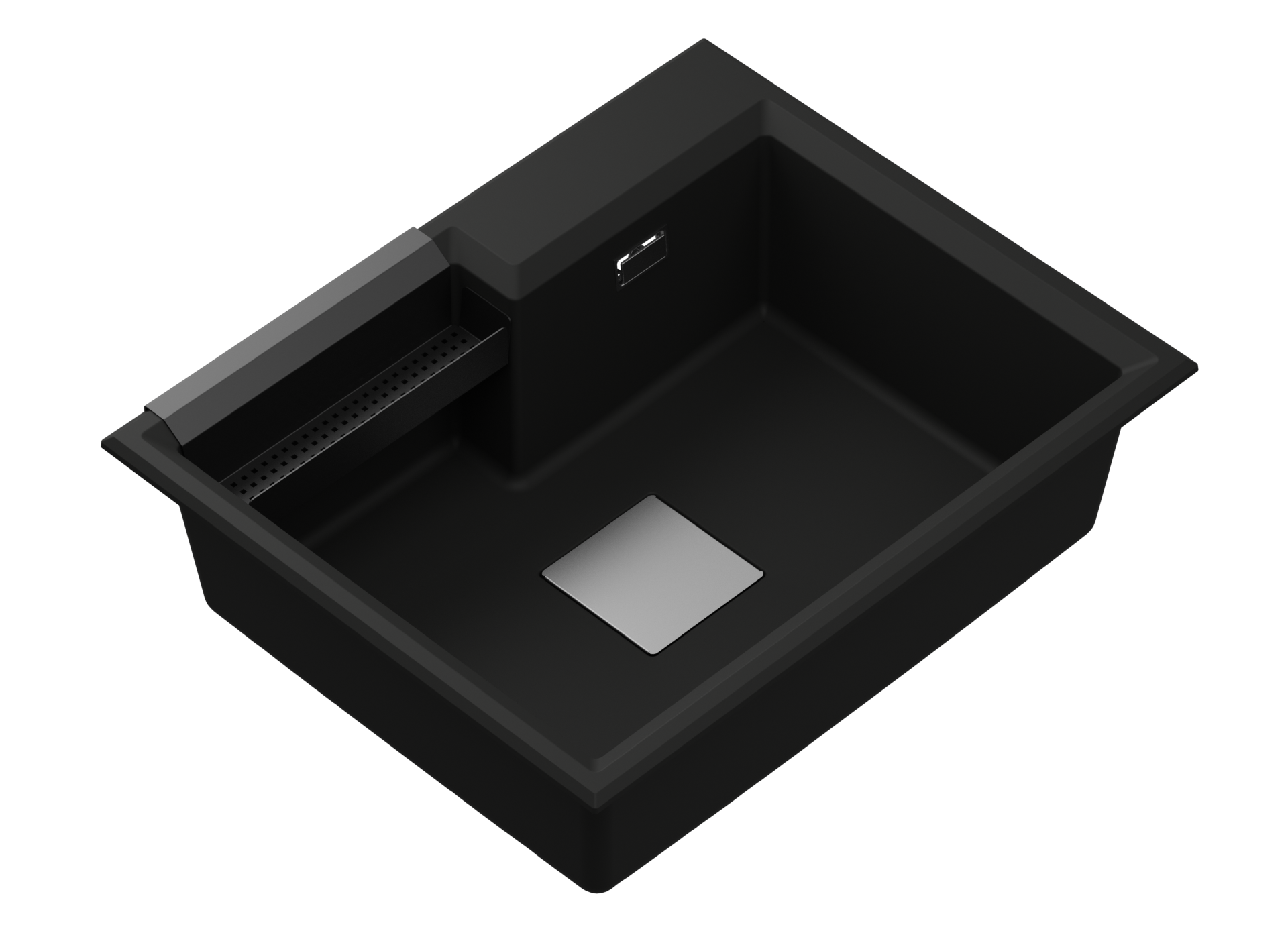 SANDONNA SUDOPERA LUMINE CRNA MAT 610x500/190 mm