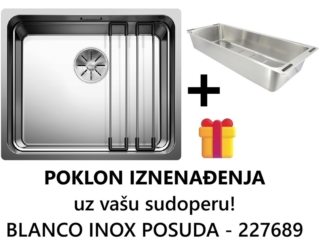 BLANCO  SUDOPERA ETAGON 500-IF 540x440/190 mm 521840